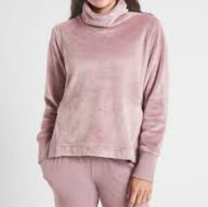 Athleta Double Cozy‎ Karma Funnel Neck Sweatshirt